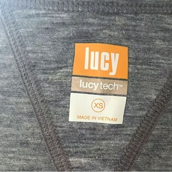 Lucy Tech Gray long sleeve shirt Size XS - Picture 11 of 13
